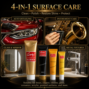Crème de polissage et d'entretien pour saxophone G3Hu, agent d'entretien et de nettoyage pour piano/violon/guitare, <span class=keywords><strong>pâte</strong></span> de polissage pour laiton/métal. - Product Image 1