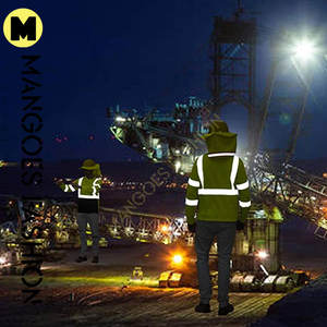 Hi-viz Class 3 Customized Logo Waterproof Workwear <b>T</b>-<b>Shirt</b> with Moisture Wicking Birdseye Mesh Bottom Set - Product Image 5