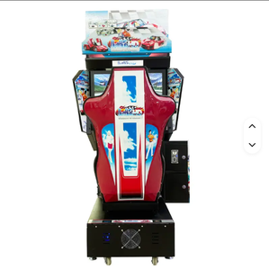 Machine d'arcade de jeu vidéo de course de voitures à monnayeur, équipement de jeu d'arcade pour centre de jeux, en plastique résistant aux intempéries - Product Image 3