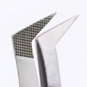 Pinzas de pestañas de agarre cómodo con logotipo personalizado, juegos de 7 Uds., tendencia de acero inoxidable puntiaguda, venta de pestañas personalizadas para LM - Product Image 6