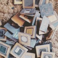 Nouvelle céramique pour la récupération de déchets électroniques de puces de processeur de bureau 2 cœurs (Pin Grid) destinée au recyclage
