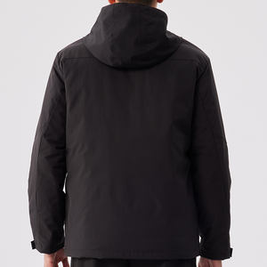 Chaqueta cortavientos resistente al agua Colorblocking personalizada para correr senderismo chaqueta de hombre con capucha - Product Image 4