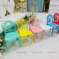 Chaise Chiavari en résine Pp de bonne qualité, chaise de fête pour enfants, chaise empilable pour événement de mariage, chaise en plastique moderne pour enfants, 2022 Offres Spéciales