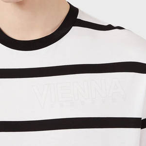 T-shirts pour hommes 100% coton de haute qualité, logo personnalisé, t-shirt unisexe, impression vierge, t-shirts imprimés en polyester et coton pour hommes - Product Image 3