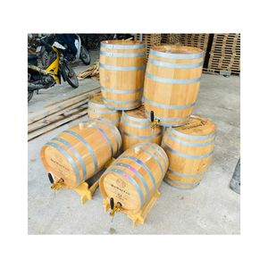 TRENDING NOW Oak Wooden Barrel Clean Selection For Creative Photography Props And Sophisticated Ornament For Office Reception - Product Image 5