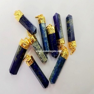 Feng Shui Reiki Guérison Cristal Pendentif Élégant Naturel Améthyste Gemme Hexagone À Facettes Petit Point Pierre Semi-Précieuse Artisanat - Product Image 4