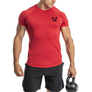 Ropa de gimnasio Transpirable Hombres Fitness Camisetas Venta caliente Fitness Camisetas Peso ligero Fitness Camisetas - Product Image 1