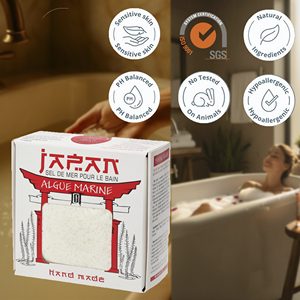 Producto de Baño, Etiqueta Privada de la UE, Letonia, OEM, Suministro a Granel, Sal de Baño de Algas Marinas Japonesas, Fórmula Mineral, Grado de Exportación, Fabricación - Product Image 1