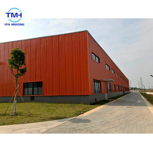 Nave Industrial Prefabricada de Acero, Estructura Metálica de Gran Envergadura <span class=keywords><strong>para</strong></span> Almacenamiento y Fábrica - Product Image 4