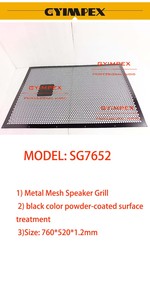 ตะแกรงลำโพงแบบเจาะรู ดีไซน์ใหม่ ขนาด 760*520*1.2 มม. ปรับแต่งได้ - Product Image 2