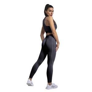 Ensembles de vêtements de sport pour femmes 5 pièces Ensemble de yoga sans couture personnalisé Vêtements d'entraînement Vêtements de sport Ensemble de fitness pour femmes - Product Image 3