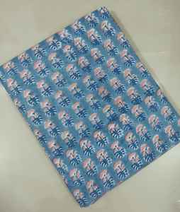 Jaipur Hand Block Impreso 100% Tela de algodón Hecha a mano Transpirable Tradicional Ecológico Hecho a mano Bloque Imprimir Tela de algodón - Product Image 5