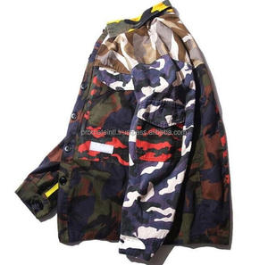 Vêtements d'extérieur coupe-vent imperméables de conception classique manteau d'université personnalisé en gros votre propre logo veste d'entraîneurs d'extérieur pour homme - Product Image 3