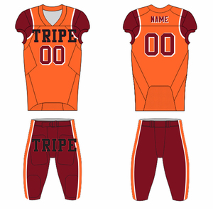 Ensemble d'uniformes de Football américain Vintage, respirant, unisexe, Durable, personnalisé, 2023 - Product Image 4