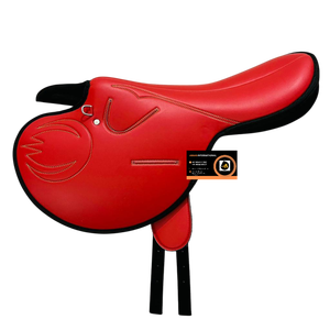 Silla de Montar de Carreras de Plástico Ligero de Alto Rendimiento con Diseño Ergonómico para Jinetes para Carreras Planas y Eventos de Velocidad - Product Image 1