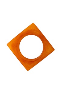 Anillos de Servilleta Hechos a Mano con Cadena de Resina |   Servilleteros Modernos de Diseño Enlazado |   Disponible en Múltiples Colores y Acabados OEM ODM - Product Image 5
