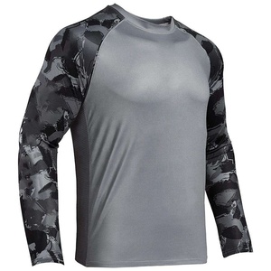 Chemises de pêche à manches longues avec impression camouflage par sublimation pour hommes chemises de chasse et de pêche respirantes à séchage rapide personnalisées OEM ODM - Product Image 1