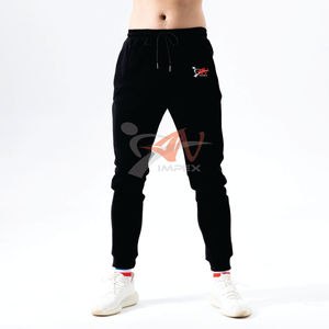 Survêtement d'hiver décontracté pour homme avec logo imprimé personnalisé de haute qualité, en molleton, taille élastique - Product Image 5