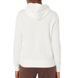 เสื้อฮู้ดผู้หญิงคุณภาพสูง ดีไซน์แบบสวมหัว สไตล์ลำลอง สำหรับฤดูหนาว บุด้วยผ้าฟลีซให้ความอบอุ่น ระบายอากาศได้ดี สามารถปรับแต่งได้ - Product Image 4