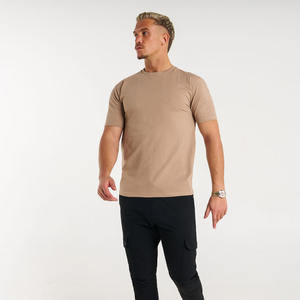 เสื้อยืดผ้าฝ้ายพรีเมี่ยมของผู้ชายเสื้อยืดผ้าฝ้ายระบายอากาศได้ดีเสื้อยืดผู้ชายแห้งเร็วออกแบบโลโก้ได้ตามต้องการ - Product Image 2