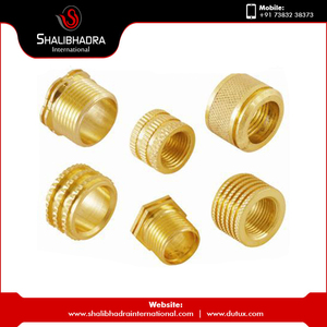 Insertos Hembra de Latón PPR |   Accesorios hexagonales niquelados personalizados con acabado pulido para suministro a granel - Product Image 5