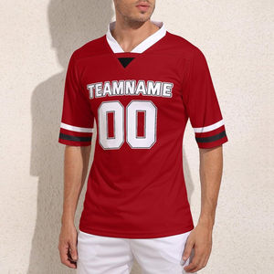 <b>White</b> Green Mesh Printed Plus Size Quick Dry Breathable American <b>Football</b> Jersey Graffiti Pattern Best Selling Price Wholesale - Product Image 1