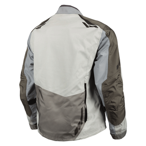 Chaqueta de protección de moto gris para hombre, impermeable, para todas las estaciones, chaquetas textiles Cordura para motocicleta de aventura - Product Image 2