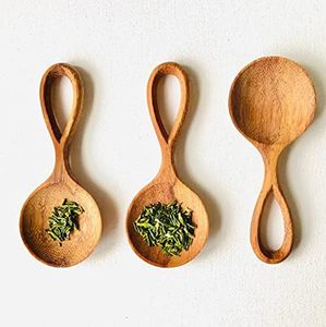 <b>Small</b> Hand- Carved custom Wooden Spice <b>Spoon</b> Eco-Friendly Kitchen Utensil Natural Wooden Cooking <b>Spoon</b> Gift essential - Product Image 4