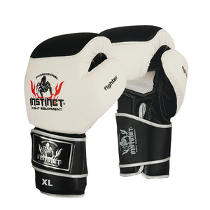 Gants d'entraînement de sac ultime de haute qualité Meilleur fabricant OEM Gants de boxe en cuir de vachette véritable avec support de poignet à velcro - Product Image 1