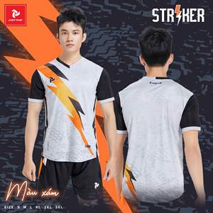 Maillot de football et de football unisexe personnalisé de haute qualité Ensemble de survêtements JP Striker pour hommes Must-Try Prix d'usine - Product Image 2