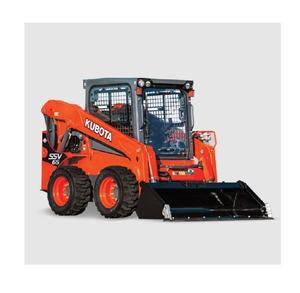Vente de chargeuse compacte sur chenilles Kubota SSV65/75 ISO avec transmission standard à 2 vitesses et commandes par joystick. - Product Image 4