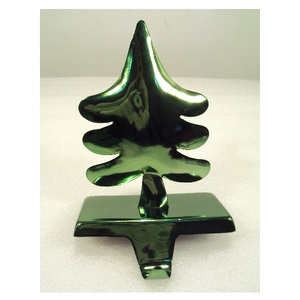 Christmas Star Metal <b>Stocking</b> <b>Holder</b> For Christmas Table Top Decorative Burgundy Color - Product Image 4