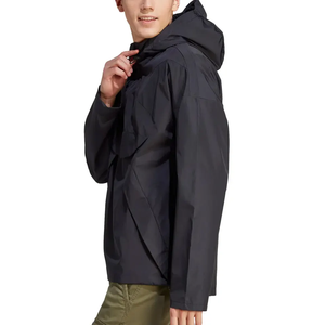 Chaqueta cortavientos para hombre OEM de último diseño, chaqueta cortavientos de nailon sostenible con aire acondicionado, chaqueta cortavientos ligera - Product Image 3