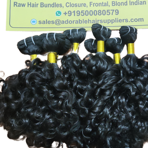 100% naturel humain cheveux bruts vierge de l'inde humain tressage cheveux en vrac meilleure vierge cheveux humains vague de corps - Product Image 3