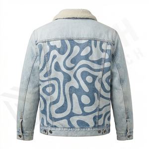 Chaqueta Vaquera para Mujer, Asequible, Corte Ajustado, Color Desteñido Personalizado, Diseño Elástico, Elegante, Informal, para Uso Diario, Ropa de Moda Urbana - Product Image 2