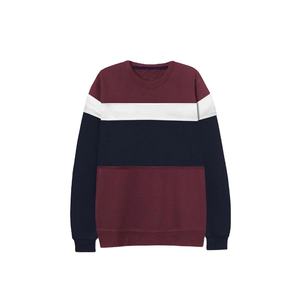 เสื้อฮู้ดผู้ชายสำหรับฤดูหนาว ลายพิมพ์บล็อกสี ผ้าโพลีเอสเตอร์ผสมฝ้าย น้ำหนักผ้าปานกลาง - Product Image 2