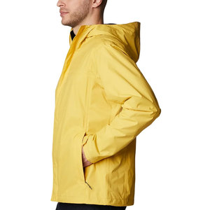 Chaqueta de lluvia impermeable para correr de estilo callejero para hombre, diseño personalizado con cuello levantado, ropa de exterior de tamaño regular para invierno - Product Image 3