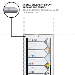 ตัวป้องกันหน้าจอป้องกันการกระแทกสำหรับเว็กเซีย ซิปเปอร์ส แท็บ 9i 4C แท็บเล็ตอุปกรณ์เสริมระดับพรีเมียม - Product Image 4