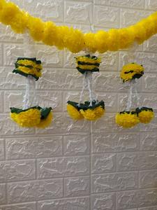 Exquisite Floral Toran Garland for Home and Celebrations, Customize Color <b>Door</b> Bandarwar For Home Festival Toran, Diwali Decor - Product Image 3