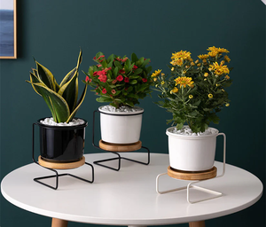 ชาวไร่โลหะสำเร็จรูปทำจากทองแดงสุดสร้างสรรค์กระถางต้นไม้โลหะสำเร็จรูปดีไซน์ใสออกแบบได้ตามต้องการ - Product Image 1