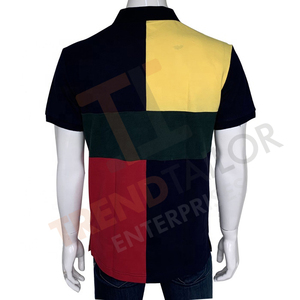 Nouveau design 2025, t-shirt à col polo, nouveaux t-shirts à col polo pour hommes, t-shirt à col polo 100% coton - Product Image 6