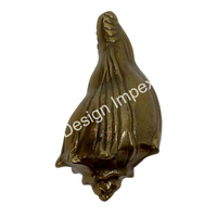 Sculpture décorative antique en forme de chaussure pour présentation sur table de bureau, cendrier en aluminium massif en forme de chaussure pour collection ou utilisation sur bureau, meilleur prix