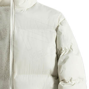 Nouvelle veste polaire d'hiver à impression personnalisée et décontractée vestes gonflées légères - Product Image 3