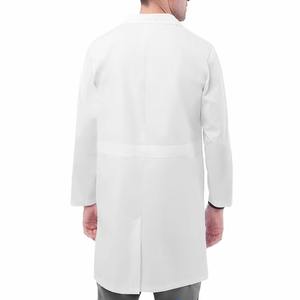 Imperméable antistatique blanc tricoté tissu médecin hôpital Blouse laboratoire blouse du Pakistan hôpital vêtements infirmière uniforme - Product Image 5