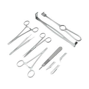 Kit de circoncision médicale manuel en acier inoxydable, 9 pièces, non actif, classe I, par SurgiRight - Product Image 2