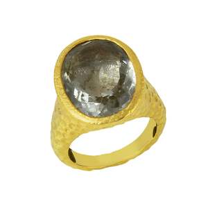 Classics Gold Plated Solid 925 Sterling Silver Purple Copper <b>Turquoise</b> Gemstone <b>Ring</b> Ready Stock Wholesale - Product Image 3