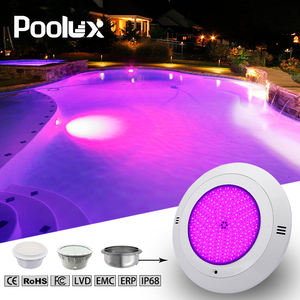 IP68 LEDフラットPar56プールライト樹脂充填マッチング異なる埋め込みスイミングプールLEDライトニッチ - Product Image 1