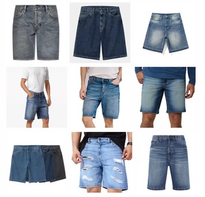 OEM Breathable Custom Denim <b>Shorts</b> High Quality Custom Denim Distressed <b>Shorts</b> New Fashion Selling Beach <b>Shorts</b> Pattern - Product Image 2