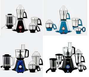 เครื่องบดผสมอาหารยี่ห้ออินเดียที่ดีที่สุด Preethi รุ่น Chef Pro 750W, Trio 500W, Popular 750W, Eco Chef 600W, Blue Leaf 650W, Silver 600W และ Xpro Duo - Product Image 4