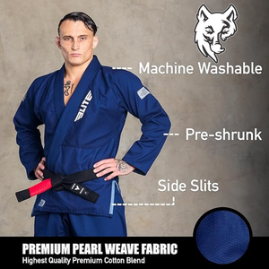 Woosung ชุดเครื่องแบบใช้ได้ทั้งชายและหญิงชุดเครื่องแบบ MMA BJJ GI sambo - Product Image 3